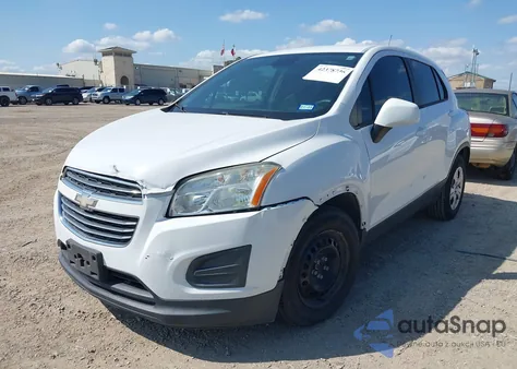 2016 Chevrolet Trax Ls из США, поврежденный, VIN 3GNCJKSB0GL259709